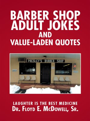 cover image of Barber Shop Adult Jokes and Value-Laden Quotes